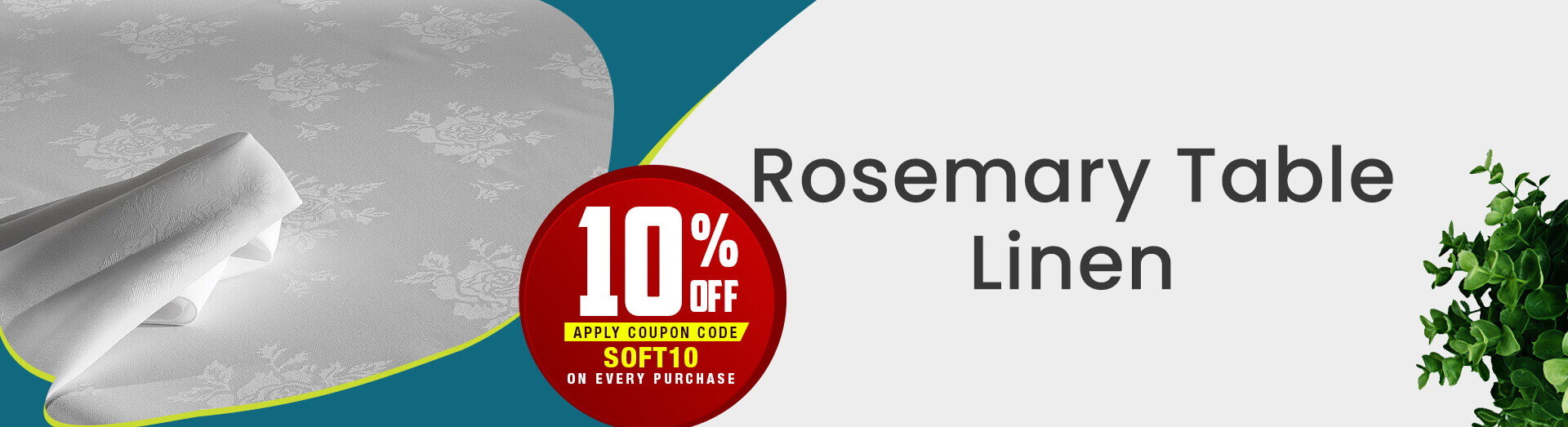 Rosemary Table Linen Rosemary Table Linen