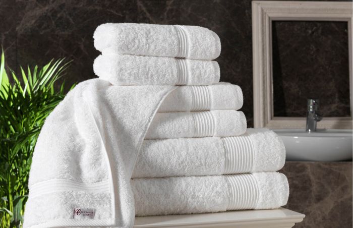 Luxury  600 Gsm White Turkish Towels